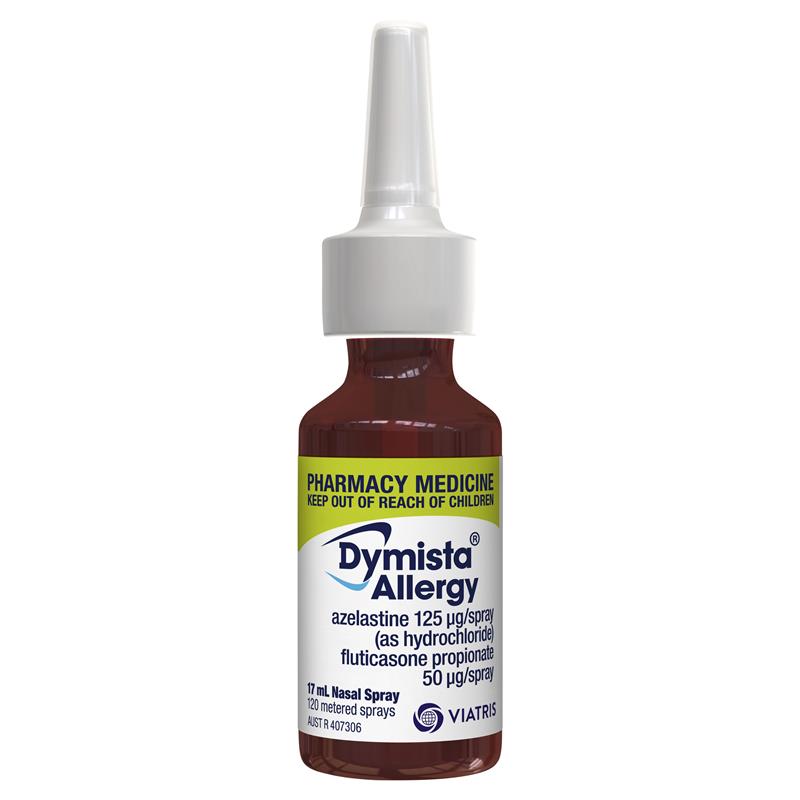 Dymista Allergy Nasal Spray 120 Dose - Rapid Relief from Allergies