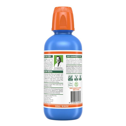 TheraBreath Icy Mint Oral Rinse 473ml - Refresh Your Breath Naturally - Auzzi Store