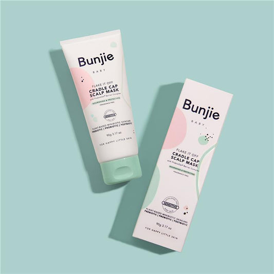Bunjie Cradle Cap Scalp Mask 90g - Gentle Relief for Baby's Scalp