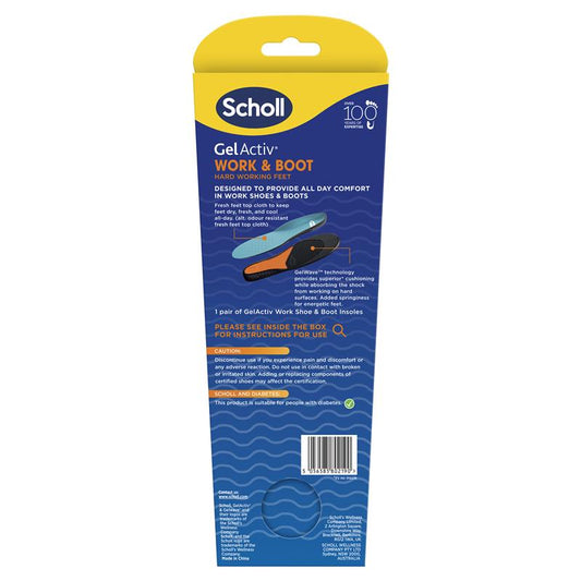 Scholl Gel Activ Insole Work & Boot - Large – view 2