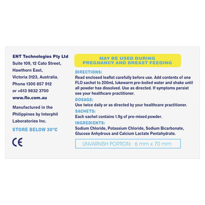 FLO Sinus Care Refill Pack - 50 Preservative-Free Sachets