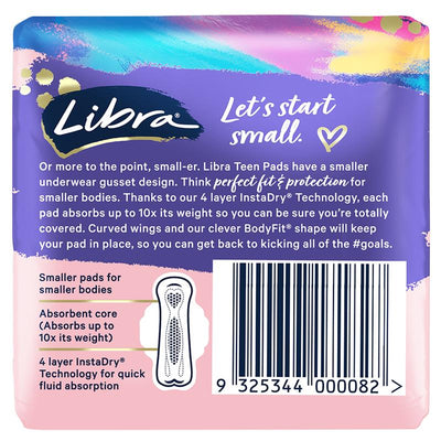 Libra Regular Winged Pads 12-Pads – 4-Layer InstaDRY Absorbency