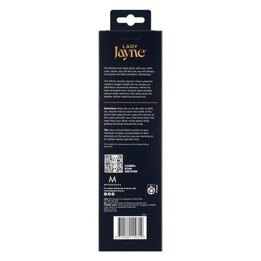 Lady Jayne Salon Pro Large Radial Brush (53mm) – view 2