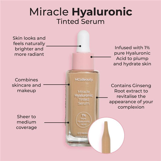 MCoBeauty Miracle Hyaluronic Tinted Serum 0.5-2 Very Light – view 2