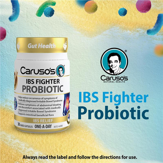 Caruso's Probiotic - IBS Fighter 30 Capsules