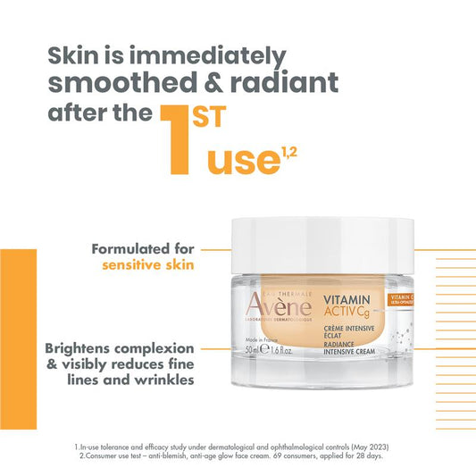 Avene Vitamin Activ Cg Radiance Intensive Cream 50ml - Anti-Aging Moisturizer – view 2