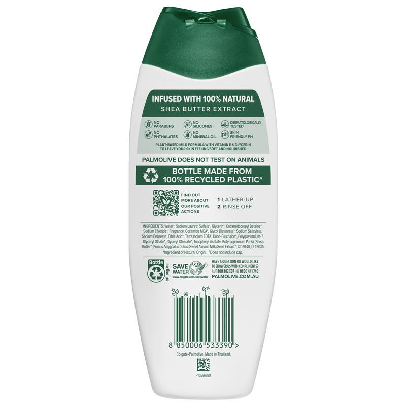 Palmolive Naturals Shea Butter Body Wash 500ml – Moisturizing & Paraben-Free