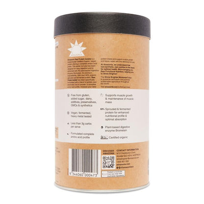 Amazonia RAW Protein Isolate Choc Coconut 1kg - Delicious Plant-Based Protein-Auzzi Store