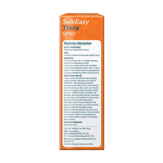 Solveasy Tinea Spray for Athlete's Foot 16mL - Effective Treatment for Tinea Pedis-Auzzi Store