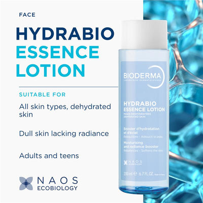 Bioderma Hydrabio Hydrating Essence Lotion for Dehydrated Skin 200ml - Boost Your Glow