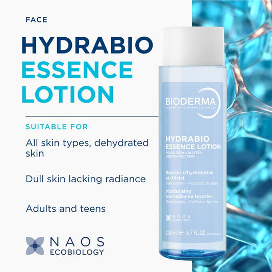 Bioderma Hydrabio Hydrating Essence Lotion for Dehydrated Skin 200ml - Boost Your Glow – view 2 - Auzzistore