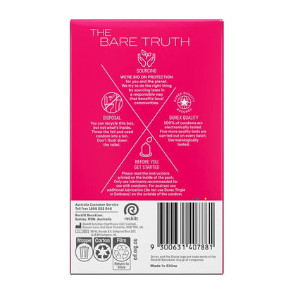 Durex Pleasure Me Ribbed Dotted Condoms 30 Pack