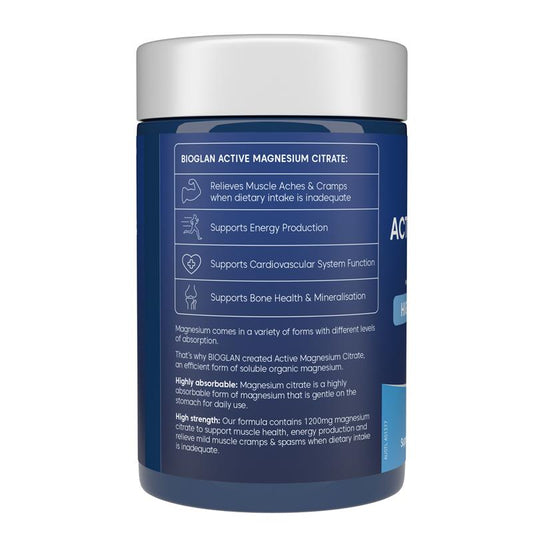 Bioglan Active Magnesium Citrate 200 Tablets – view 2