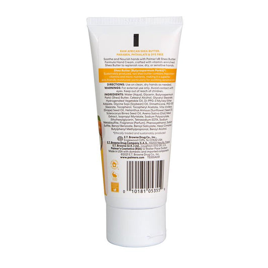 Palmer's Raw Shea Hand Cream Tube 96g - Nourish and Soothe – view 2