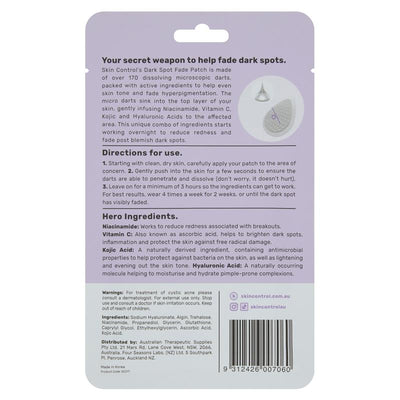 Skin Control Dark Spot Microdart Fade Patch 9 Pack - Targeted Skin Treatment