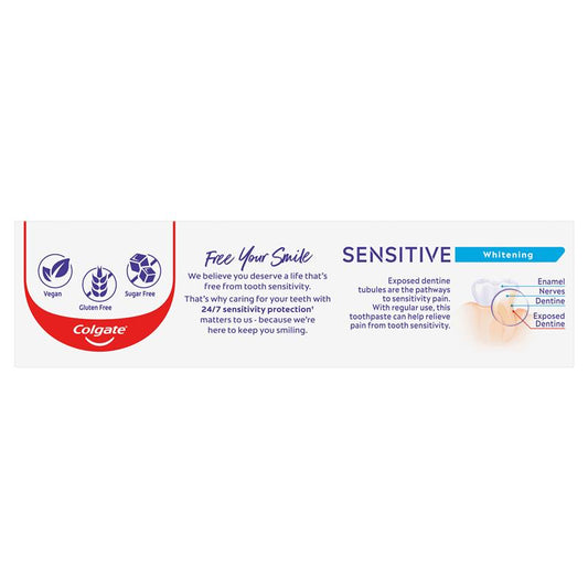 Colgate Sensitive Teeth Pain Whitening Toothpaste 110g-Auzzi Store