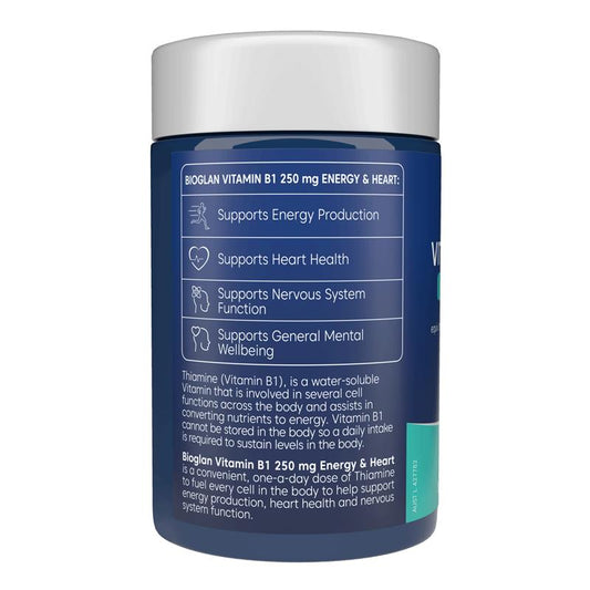 Bioglan Vitamin B1 250mg 75 Tablets – view 2