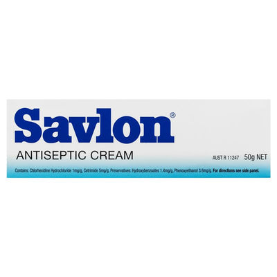 Savlon Antiseptic Cream 50g - Gentle Care for Cuts & Bites