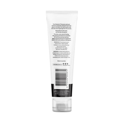 Four Seasons Water-Based Lubricant 100ml - Glow in Dark Tube, Enhances Sensitivity