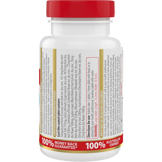 Caruso's Bowel Clear - 30 Tablets for Digestive Health – view 2 - Auzzistore