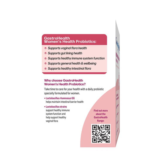 Gastrohealth Women's Health Probiotics 30 Capsules - Digestive & Immune Support-Auzzi Store