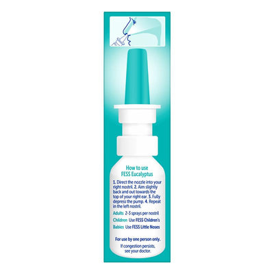 Fess Eucalyptus Nasal Spray 30ml - Natural Relief for Nasal Congestion