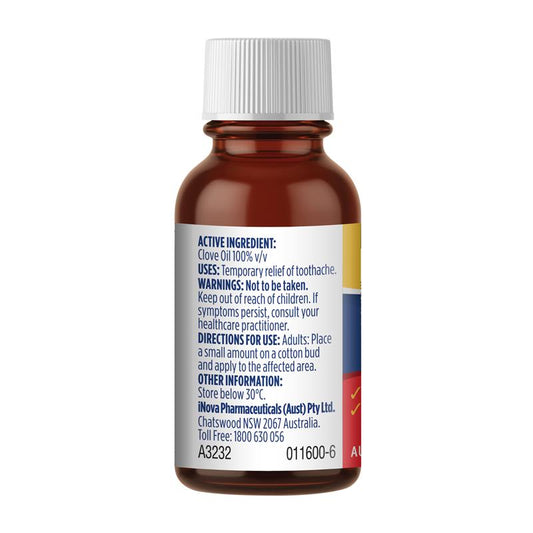 Gold Cross Oil of Cloves 10mL - Natural Toothache Relief-Auzzi Store