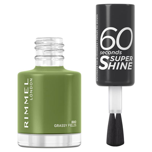 Rimmel 60 Second Nail Polish 880 Grassy Fields – view 2 - Auzzistore
