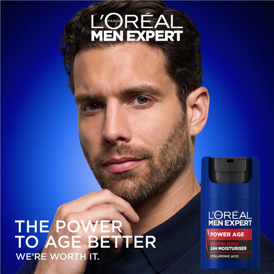 L'Oreal Men Expert Power Age Revitalising Moisturiser 50ml – view 2 - Auzzistore