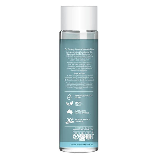 A'kin Damage Repair Conditioner 375ml - Restore Dry & Damaged Hair – view 2 - Auzzistore
