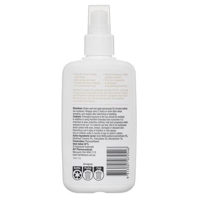Hamilton SPF 50+ Everyday Face Lotion 200ml