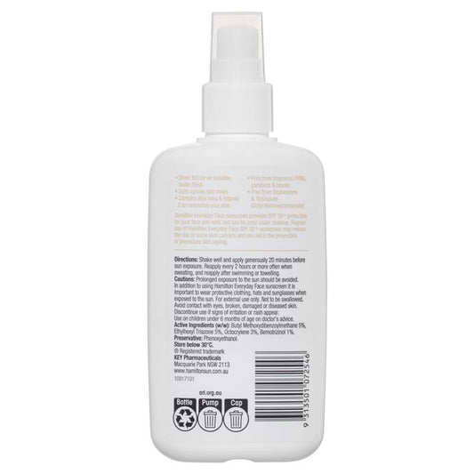 Hamilton SPF 50+ Everyday Face Lotion 200ml – view 2