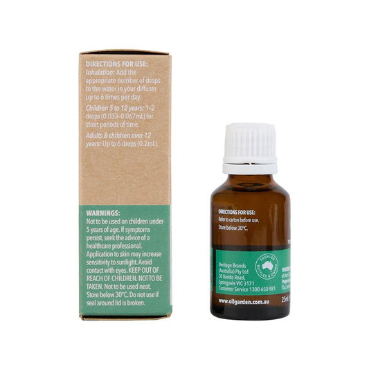 Oil Garden Natural Remedies Hay Fever Oil 25ml - Pure Essential Oil Blend – view 2 - Auzzistore