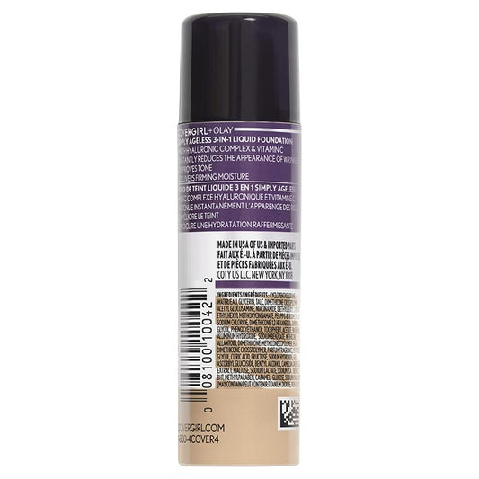 Covergirl Simply Ageless 3 In 1 Foundation 245 Warm Beige 30ml – view 2