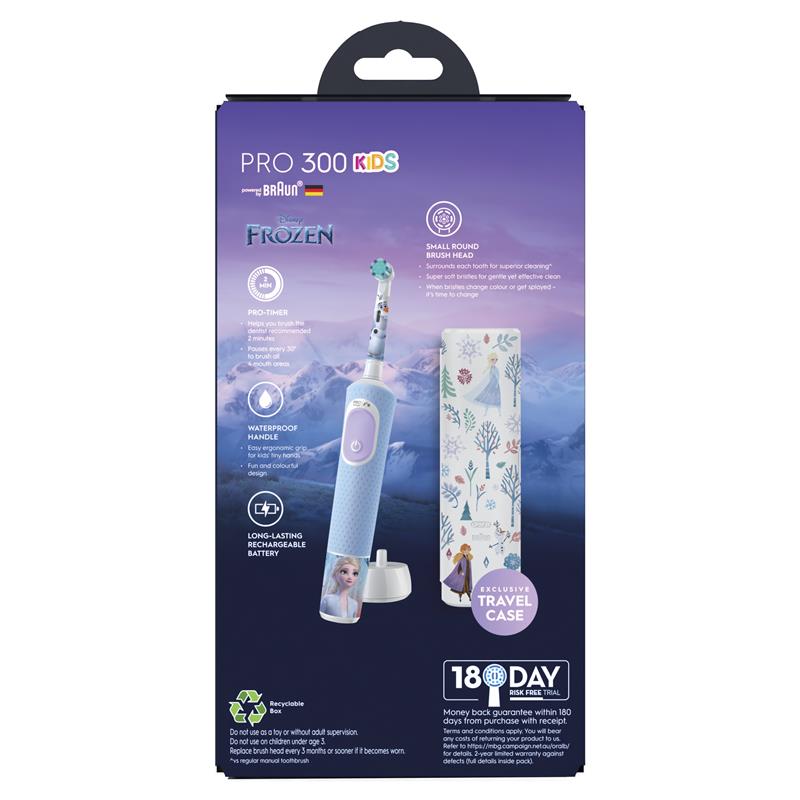 Oral B Power Toothbrush Pro 300 Kids Frozen - 1 Pack