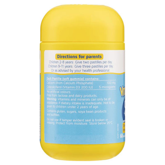 Nature's Way Kids Calcium & Vitamin D Gummies, 60 Pastilles – view 2