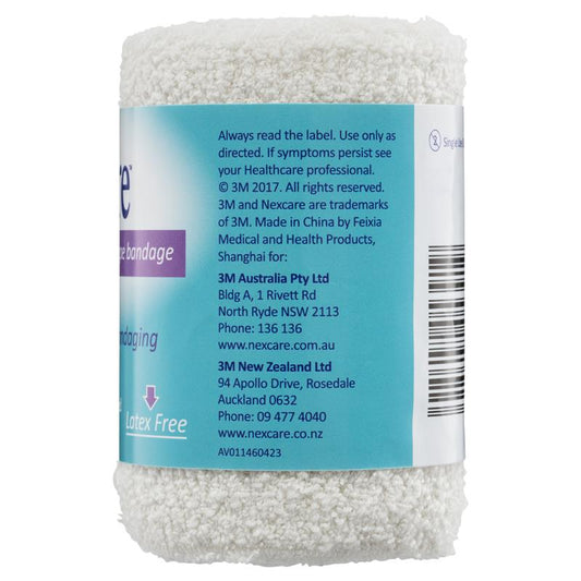 Nexcare Medium Crepe Bandage 75mm x 1.6m - Gentle Support & Compression-Auzzi Store