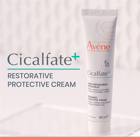 Avene Cicalfate+ Restorative Protective Cream 100ml - Fast-Acting Skin Repair-Auzzi Store