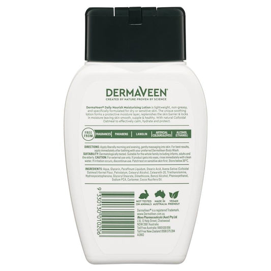 DermaVeen Daily Nourish Moisturising Lotion 250mL – view 2