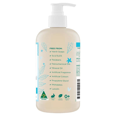 Gaia Natural Baby Hair & Body Wash 500ml - Gentle 2-in-1 Cleanser