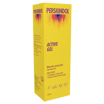 Perskindol Active Pain Relief Gel 200ml - Effective Muscle Pain Relief