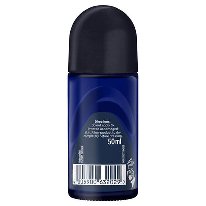 NIVEA MEN Deep Espresso Roll-On Deodorant, 72H Protection, 50ml