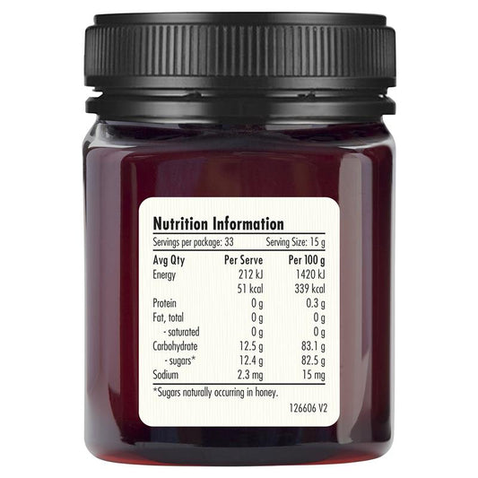 Barnes Naturals Pure Australian Manuka Honey MGO 1050+ 500g – view 2