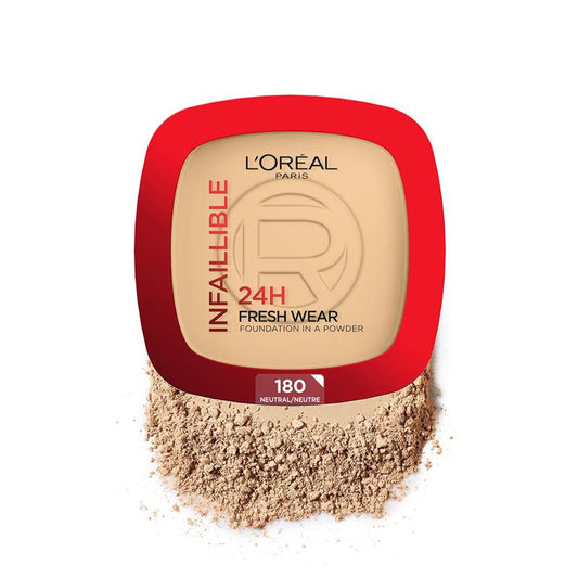L'Oreal Paris Infallible Foundation In A Powder 180 Rose Sand – view 2 - Auzzistore