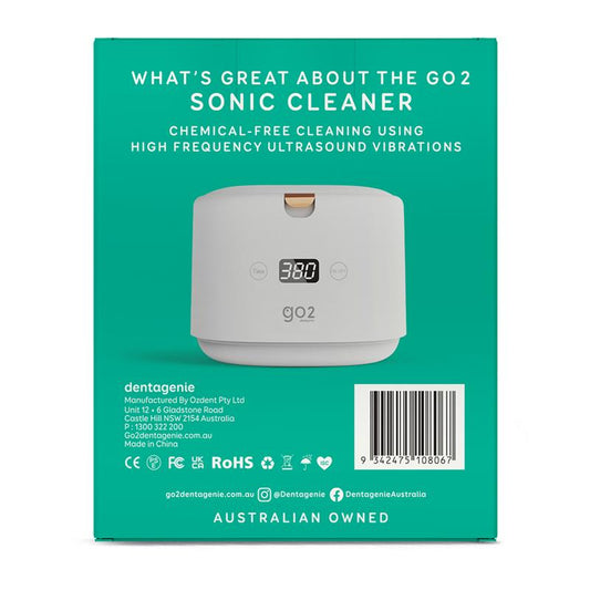 GO2 Dentagenie Sonic Cleaner - Ultrasonic Cleaning Device