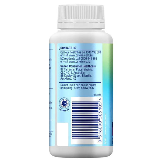 Ostelin Kids Calcium & Vitamin D3 - 90 Chewable Tablets-Auzzi Store