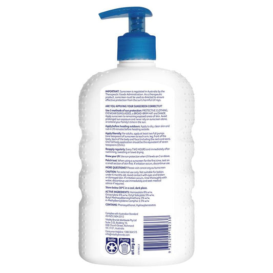 Cancer Council SPF 50+ Watersport Sunscreen 500ml Pump - Ultimate Protection-Auzzi Store