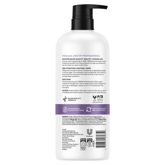 Tresemme Nourish & Shine Conditioner 940ml - Deep Hydration for Your Hair