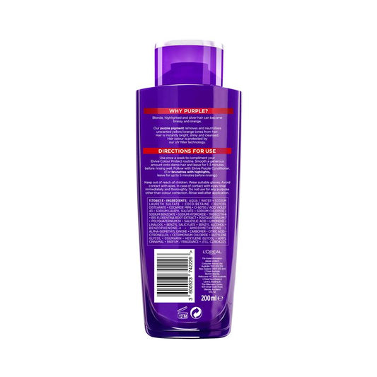 L'Oreal Elvive Purple Shampoo - 200ml - Auzzi Store