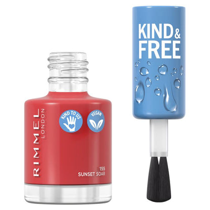 Rimmel Kind & Free Nail Polish 155 Sunset Soar
